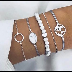 🌺 Bohemian Beads Bracelets Set